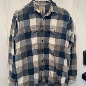 Redhead flannel button down shirt
